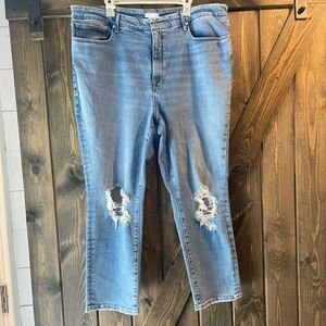 NWT Good American Good Classic High Rise Jeans